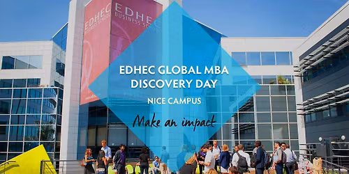 EDHEC Global MBA ON CAMPUS Discovery  Day