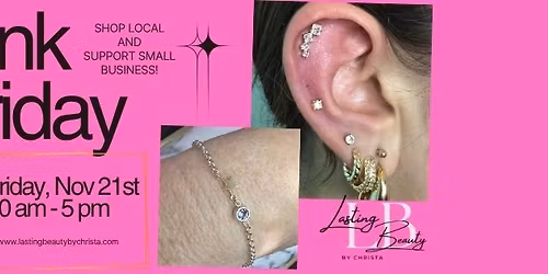 PINK FRIDAY Support Local Small Businesses