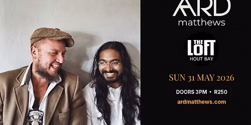 ARD matthews LIVE at the Loft, Hout Bay with Jude Kenrick