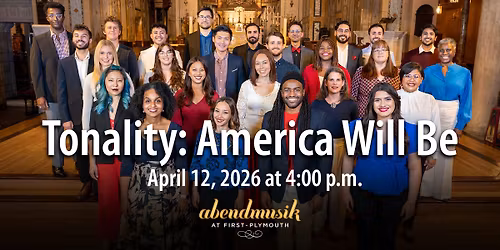 Tonality: America Will Be