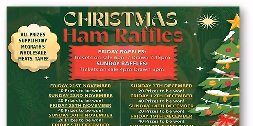 Christmas Ham Raffle