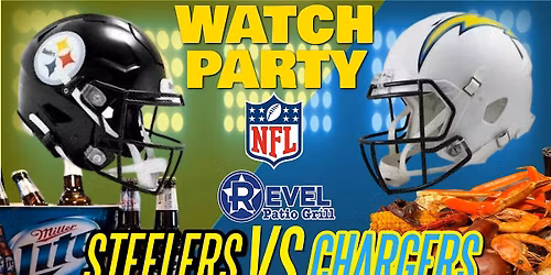 Steelers vs Chargers!! - Watch Party at The Revel!