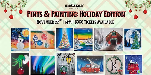 Pints & Painting: Holiday Edition