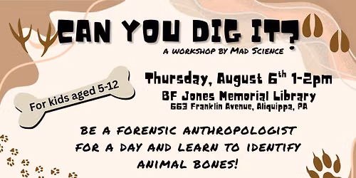 Can You Dig It? with Mad Science