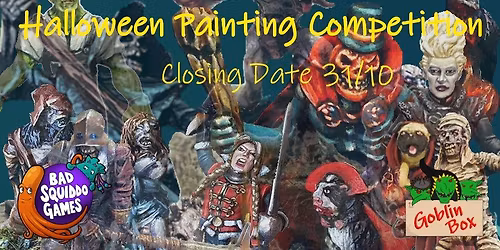 Halloween Bad Squiddo Painting Competition