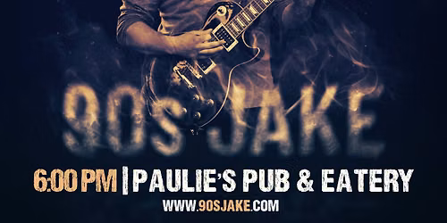 90s Jake LIVE! at Paulie's in West Allis for another Troubadour Tuesday
