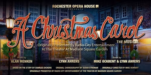 "A Christmas Carol" at The Rochester Opera House