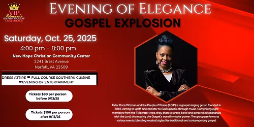 Evening of Elegance Gospel Explosion