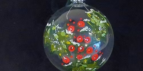 DIY Christmas Glass Baubles