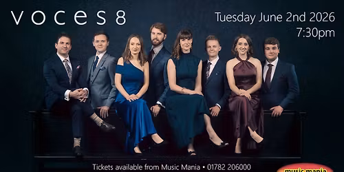 VOCES8 || The Mitchell Arts Centre, Hanley