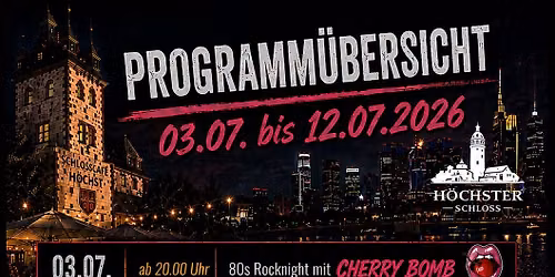 Memphis 69 - Rock n' Roll mit Leidenschat - H\u00f6chster Schlossfest 2026