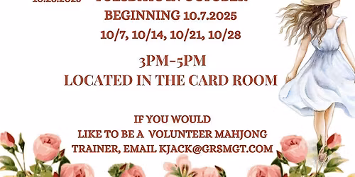 Mahjong Training Classes 4