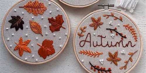 Fall Embroidery Class