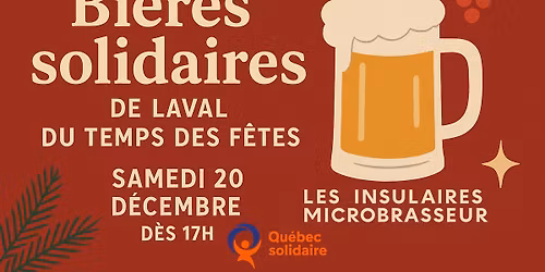 Bi\u00e8res solidaires de Laval du temps des f\u00eates!