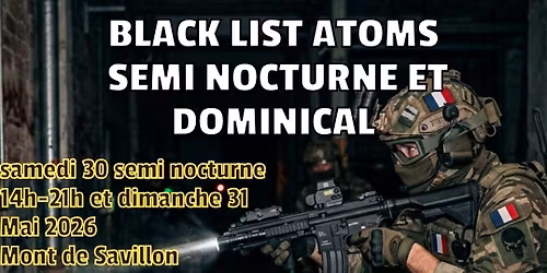 semi nocturne et dominical du 30 et 31 mai 