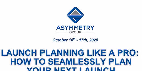 Launch Planning Like a Pro Workshop