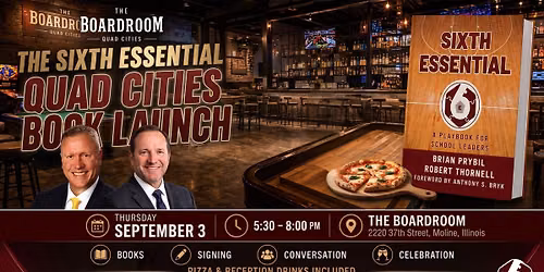The Sixth Essential Quad Cities Book Launch