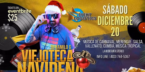 Viejoteca Navide\u00f1a Con DJ Camilo G