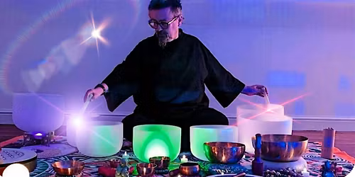 Bexhill's Sound Bath Meditation with crystal singing bowls