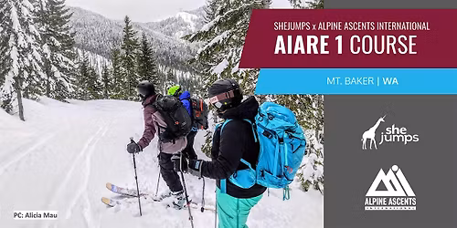 SheJumps x AAI | Avalanche Rescue | Stevens Pass, WA