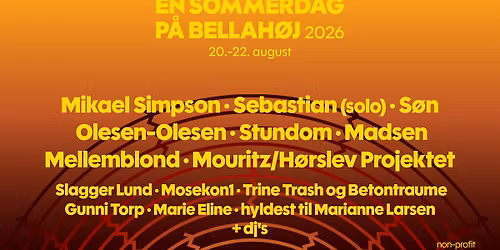 En sommerdag p\u00e5 Bellah\u00f8j 2026