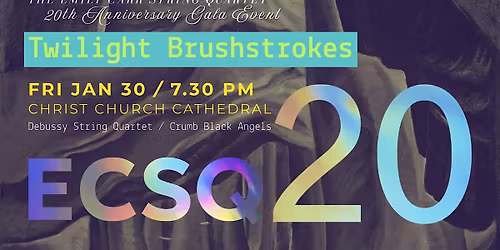 Emily Carr String Quartet\u2019s 20th Anniversary Concert: Twilight Brushstrokes