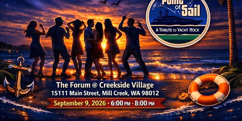 Point of Sail Returns to The Forum in Mill Creek