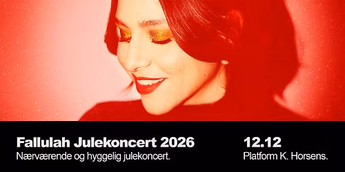 Fallulah Julekoncert 2026