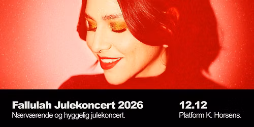 Fallulah Julekoncert 2026