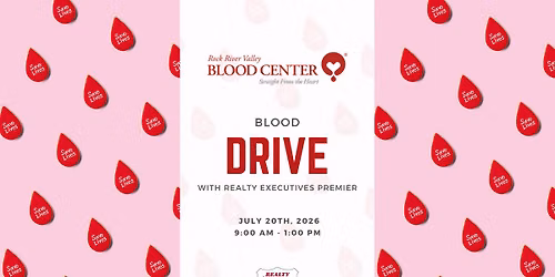 Rock River Valley Blood Drive with Realty Executives Premier