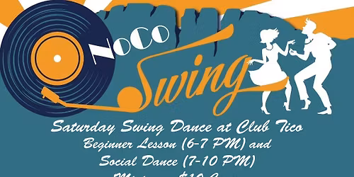 Saturday Swing Dance at Club Tico.