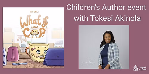Meet children's author Tokesi Akinola at Wigan library