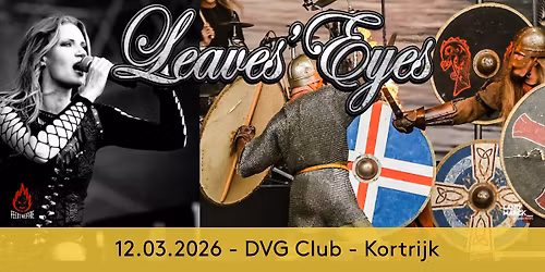 Leaves' Eyes @ DVG Club, Kortrijk