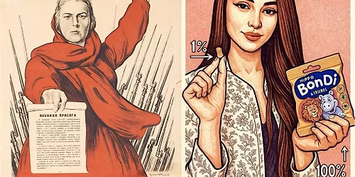 Pop-Propaganda: How the Kremlin Markets Its War Like Disney & Coca-Cola