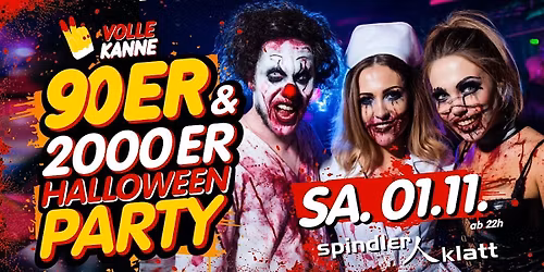 Volle Kanne 90er & 2000er \u2013 Halloween Party