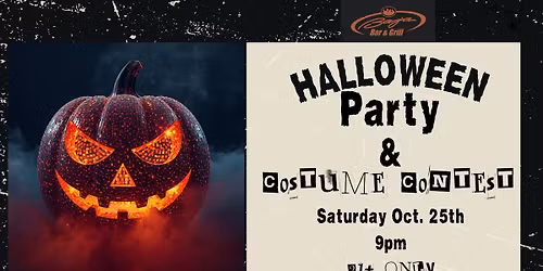 Halloween Party and Costume Contest with Dancing Queen