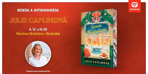 Julie Caplinov\u00e1 - beseda a autogrami\u00e1da