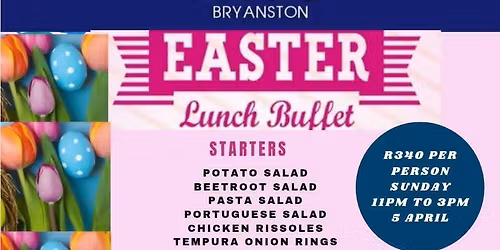 Easter Sunday Lunch Buffet