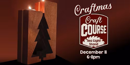 Craft Course: Christmas Tea Light Holder