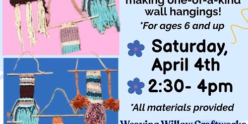 Kids Woven Wall Hanging Workshop