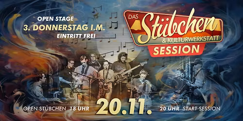 Die St\u00fcbchen-Session ist Back