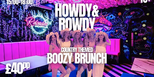 BOOZY BRUNCH - Howdy&Rowdy!