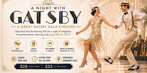 A Night With Gatsby - Gala Event!