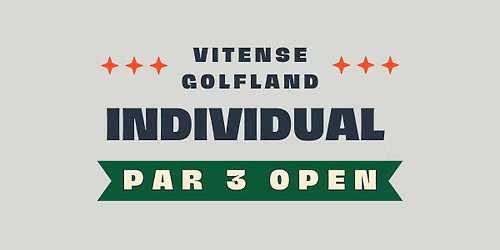 Individual Par 3 Open at Vitense Golfland 
