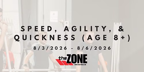 Speed, Agility, & Quickness (age 8+)