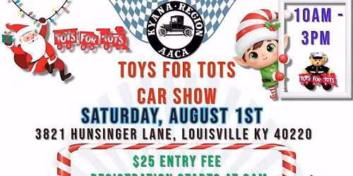 Toys for Tots Car Show