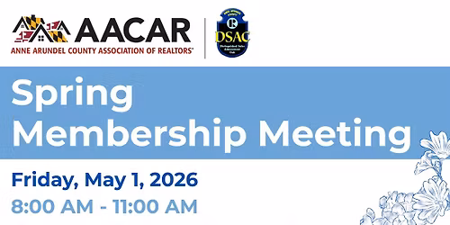 AACAR\/DSAC Spring General Membership Meeting 