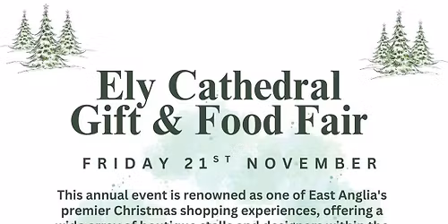 Ely Cathedral Gift & Food Fair - Lawson's Coach Trips