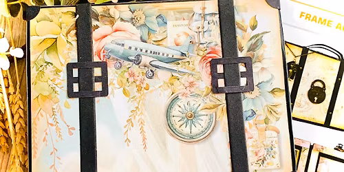 Bon Voyage Travel Album - Black Base