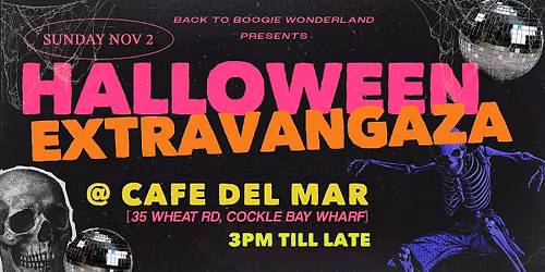 BACK TO BOOGIE WONDERLAND Presents  HALLOWEEN EXTRAVAGANZA